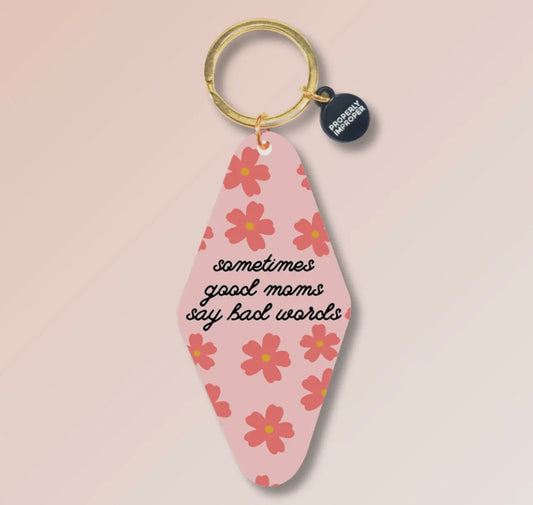 Good moms keychain