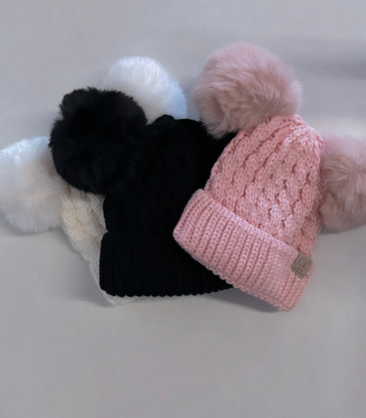 Kid Pom beanie