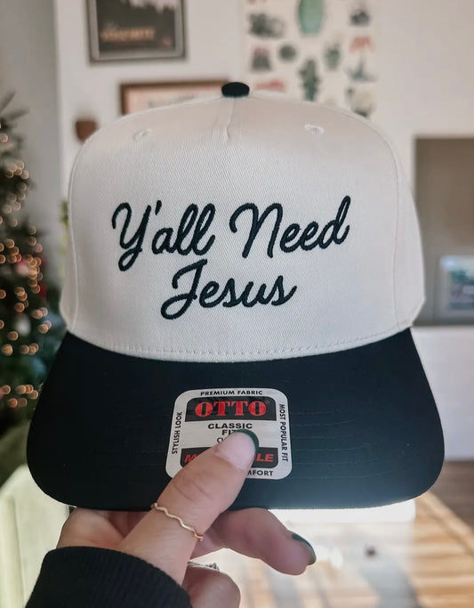 Y’all need Jesus Trucker hat