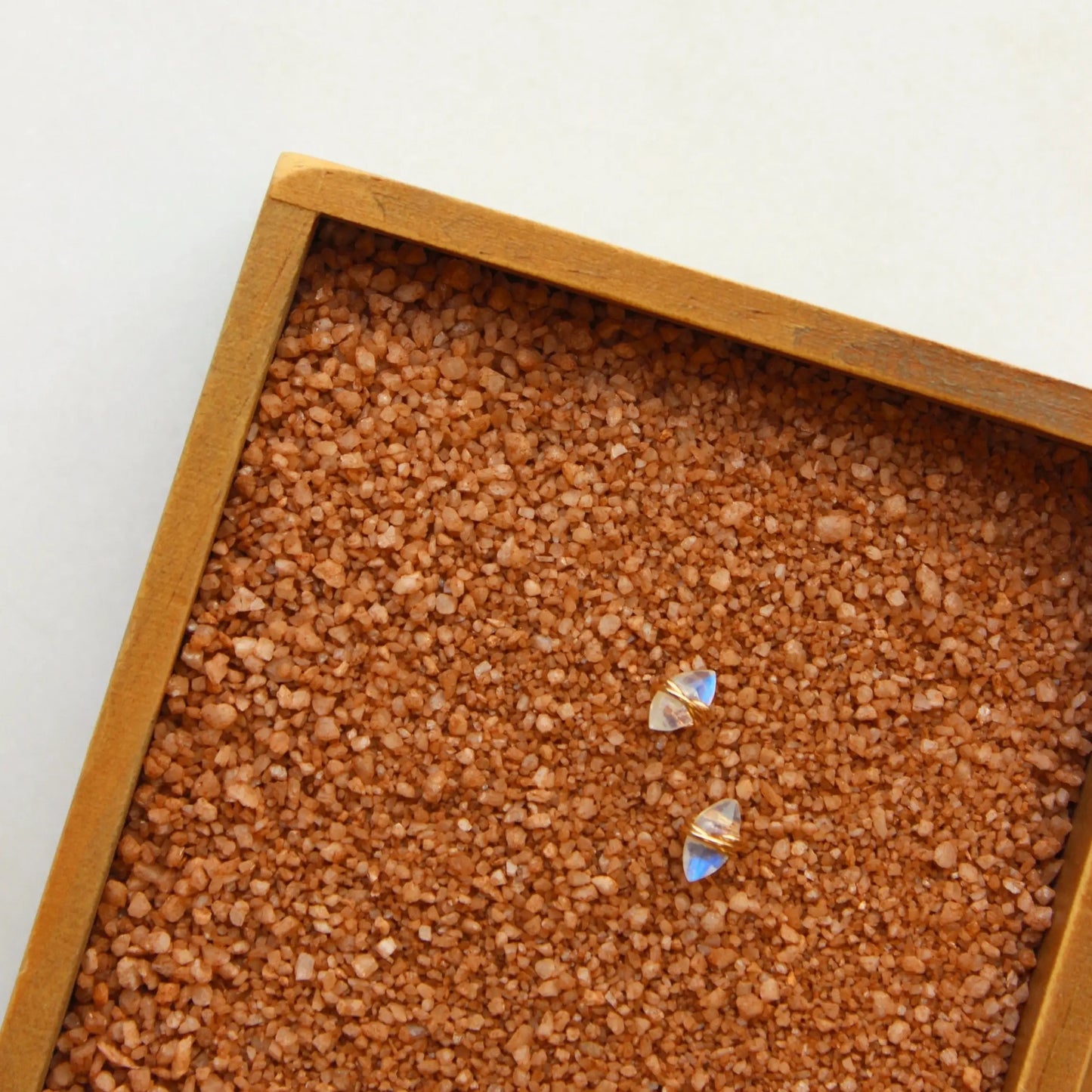 Marquise Moonstone Studs